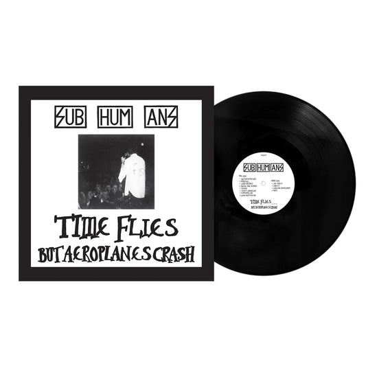 Subhumans - Time Flies + Rats - White & Black Galaxy Vinyl -  LP