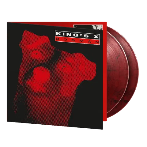 King's X – Dogman - Red n Black 180 Gram Vinyl/Numbered - 2XLP