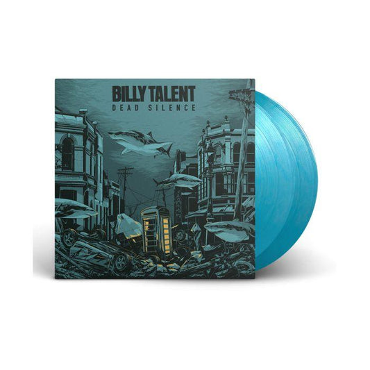 Billy Talent – Dead Silence - Blue w/Silver & Clear (Numbered) - 2xLP