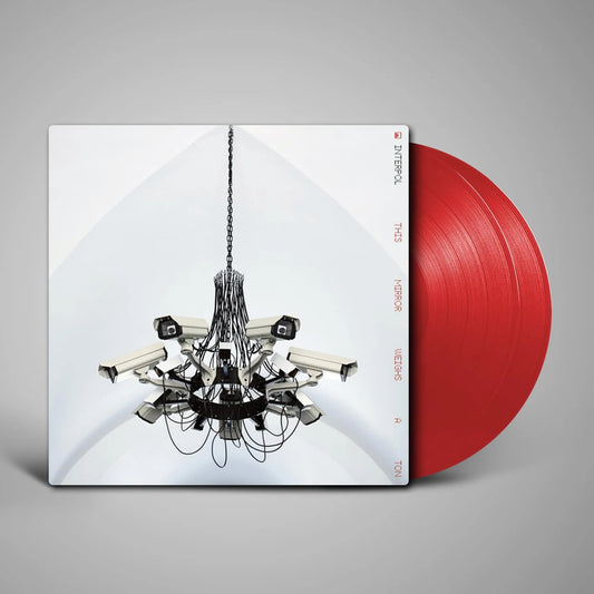 Interpol - This Mirror Weighs a Ton - Indie Exclusive Transparent Red Vinyl - 2XLP