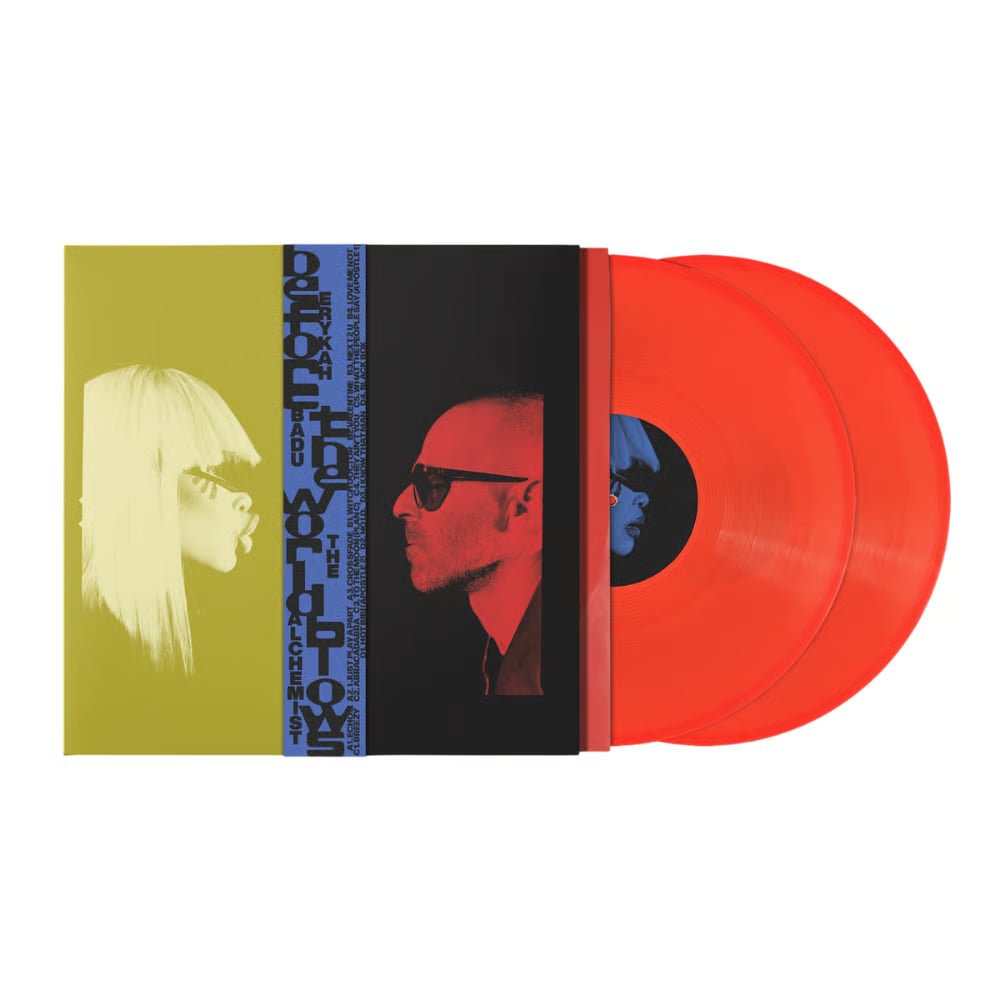 Erykah Badu & The Alchemist - Before the World Blows: The Abi and Alan Experiment  - Neon Orange Indie Exclusive - 2XLP