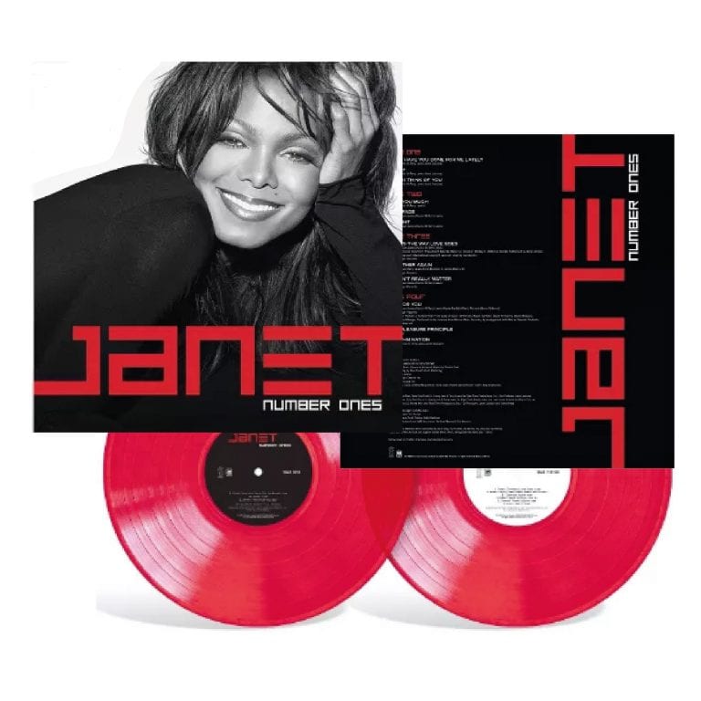 Janet Jackson - Number Ones - Limited Edition Red Vinyl - 2XLP