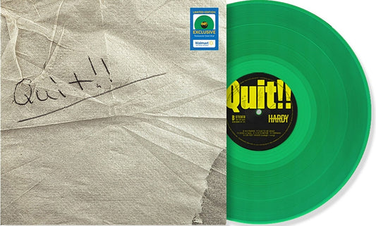 Hardy – Quit !! - Green Vinyl - LP