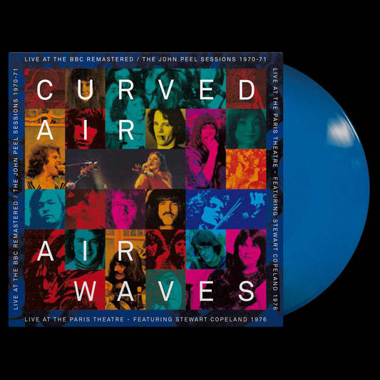Curved Air Airwaves: Live at the BBC Remastered/Live at the Paris Theatre - Blue Vinyl - LP