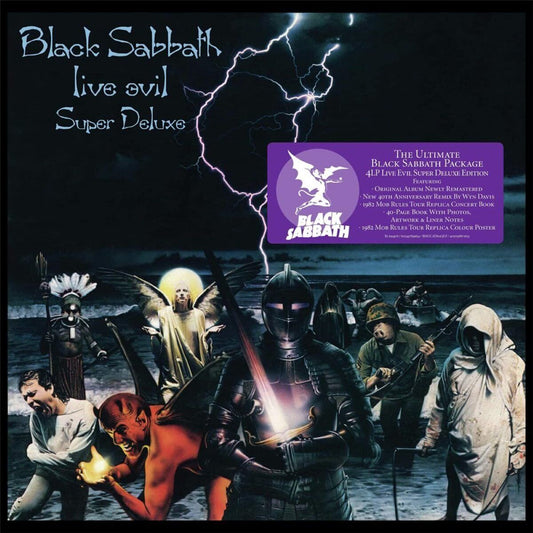 Black Sabbath – Live Evil - 4XLP Box Set