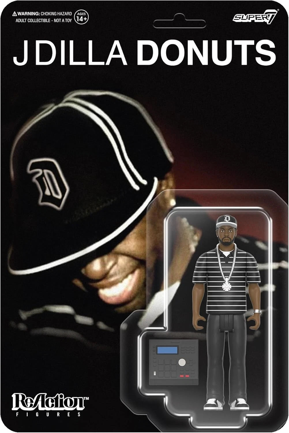 J Dilla Donuts  - Super 7 Series Action Figure