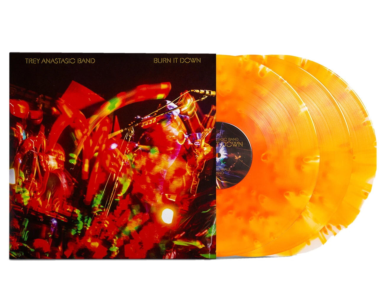 Trey Anastasio Band  - Burn It Down  - Plasma Orange Vinyl - 3XLP