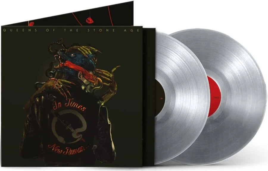 Queens Of The Stone Age - In Times New Roman - Silver Vinyl - 2XLP