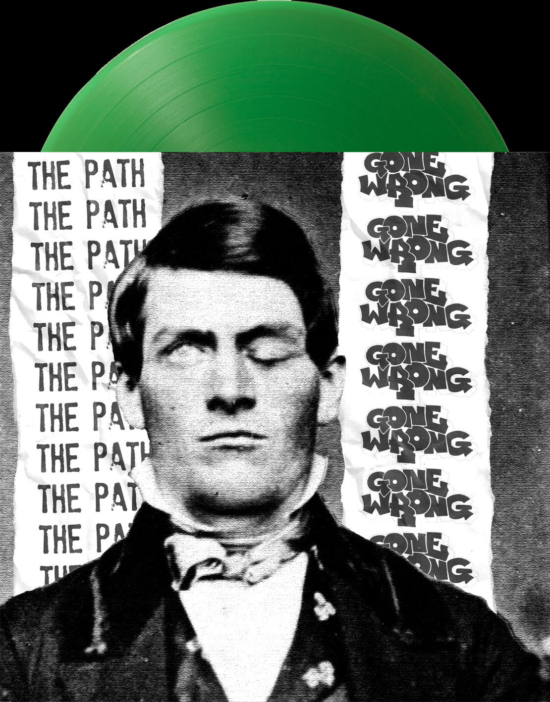 The Path / Gone Wrong - Split - Mountain Green Vinyl - 7"